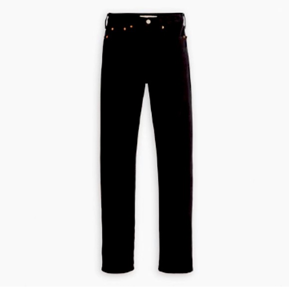 Levi’s Premium WEDGIE STRAIGHT FIT WOMEN'S Ankle JEANS 27 black - Picture 1 of 12